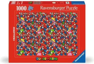 Puzzle Ravensburger 1000 dílků Challenge: Super Mario