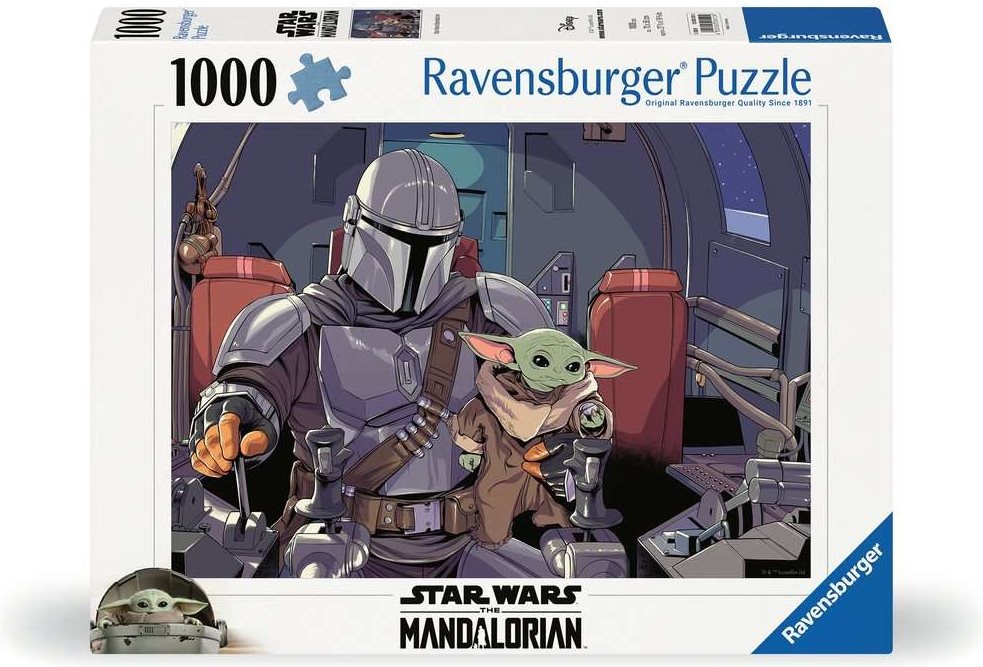 Puzzle Ravensburger 1000 dílků Mandalorian