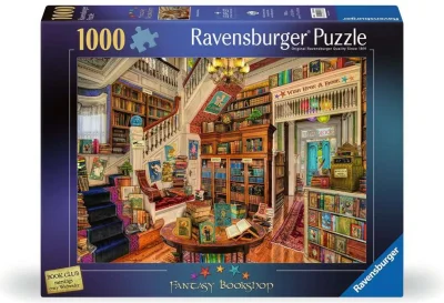 Puzzle Ravensburger 1000 dílků Fantasy knihkupectví