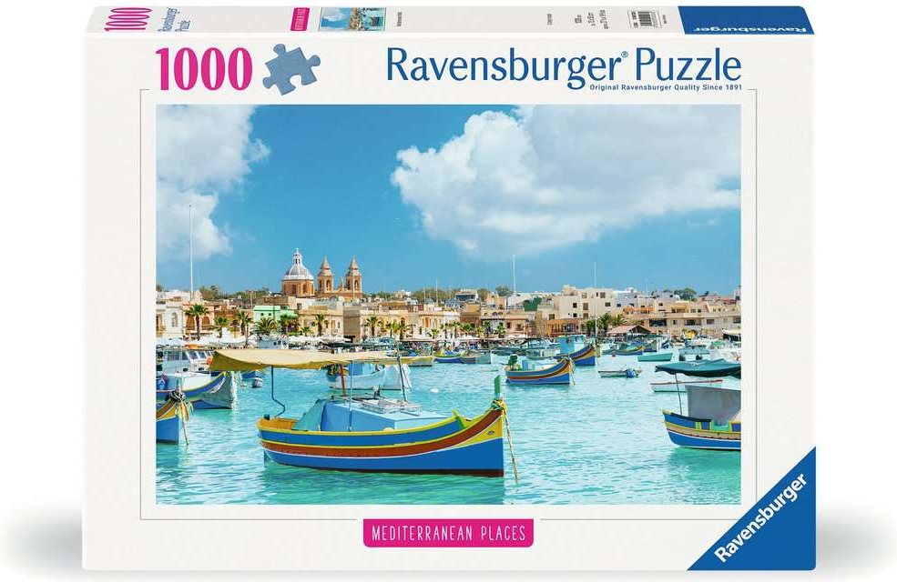 Puzzle Ravensburger 1000 dílků Malta
