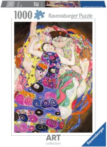 Puzzle Ravensburger 1000 dílků Art Collection: G.Klimt - Panna