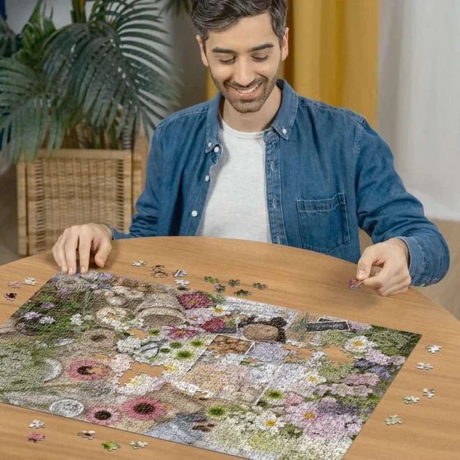 Puzzle Ravensburger 1000 dílků Z lásky ke květinám