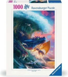 Puzzle Ravensburger 1000 dílků Dračí závod