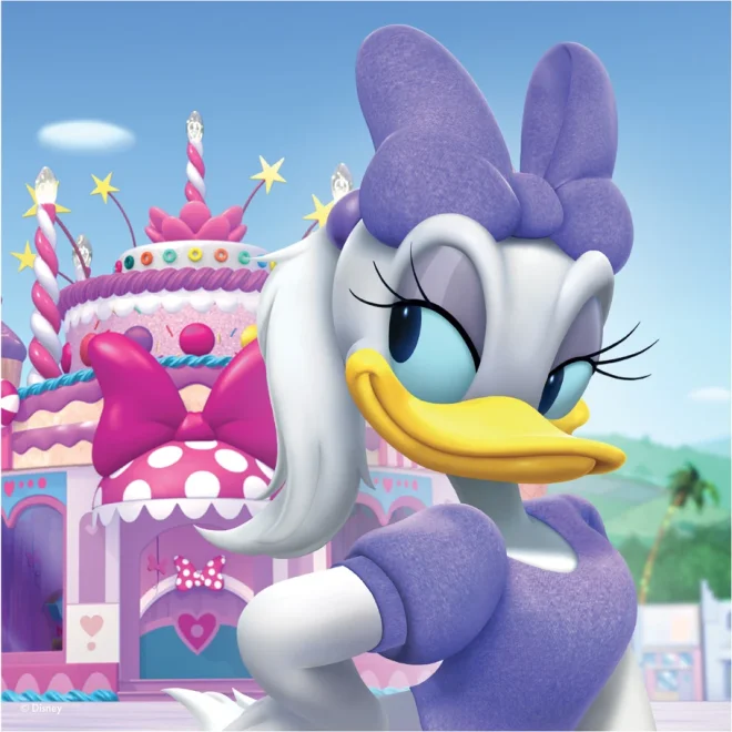 Puzzle pro děti Dino 3x55 dílků Minnie a Daisy 3v1