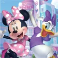 Puzzle pro děti Dino 3x55 dílků Minnie a Daisy 3v1