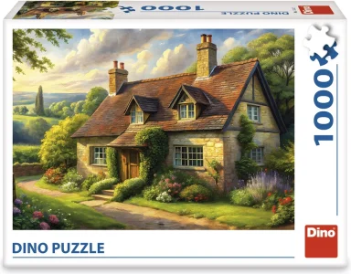 Puzzle Dino 1000 dílků Anglický venkov