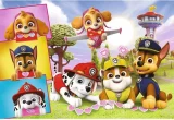Puzzle pro děti Trefl 100 dílků Tlapková patrola: Odvážní hrdinové