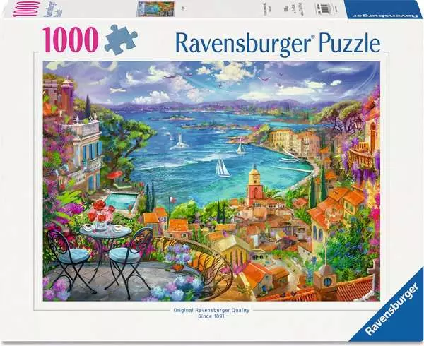 Ravensburger puzzle Saint-Tropez 1000 dílků