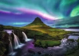 Puzzle Ravensburger 1000 dílků Síla přírody: Kouzelná noc na Islandu