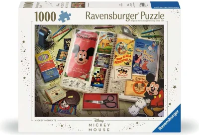 Puzzle Ravensburger 1000 dílků Mickey Mouse v roce 1950