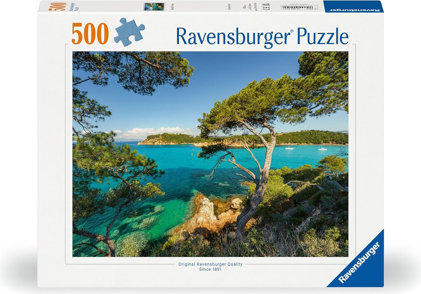 Puzzle Ravensburger 500 dílků Nádherný výhled