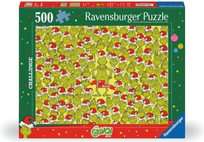 Puzzle Ravensburger 500 dílků Challenge: Grinch