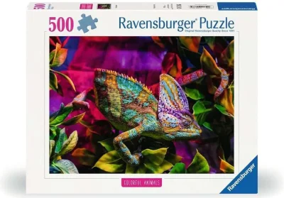 Puzzle Ravensburger 500 dílků Chameleon
