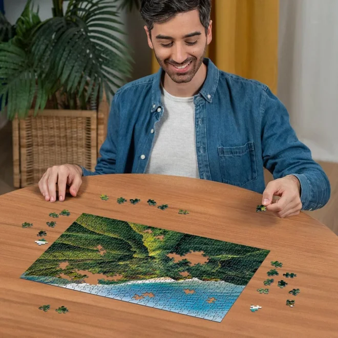 Puzzle Ravensburger 500 dílků Síla přírody: Epická cesta