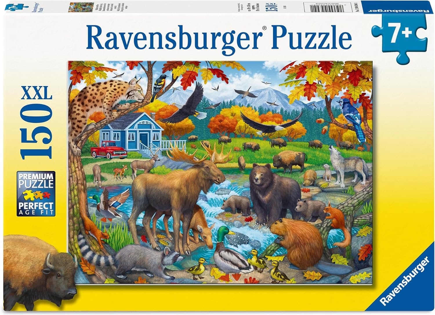 Puzzle RAVENSBURGER Setkání divočiny XXL 150 dílků
