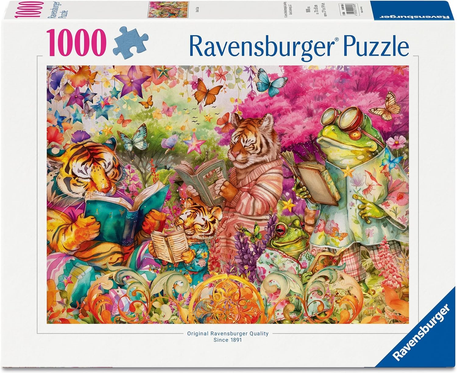 Ravensburger puzzle Knižní klub 1000 dílků