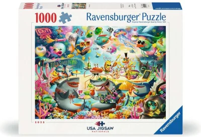 Puzzle Ravensburger 1000 dílků Podmořský salonek