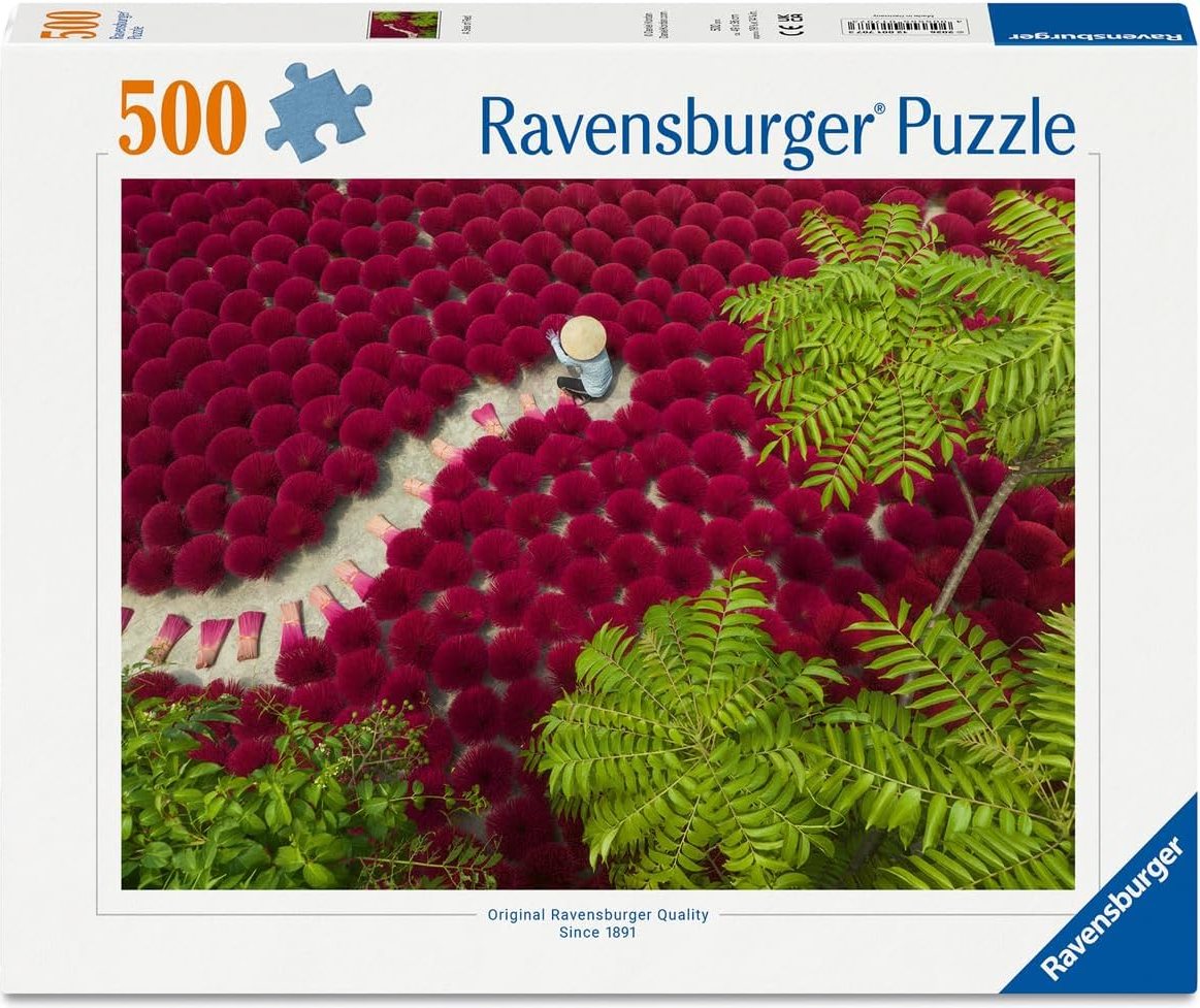 Ravensburger puzzle Rudé moře 500 dílků