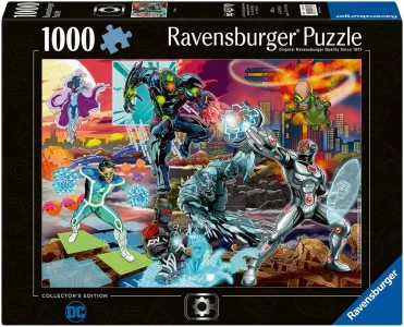 Puzzle Ravensburger 1000 dílků DC Collector's Edition - Cyborg