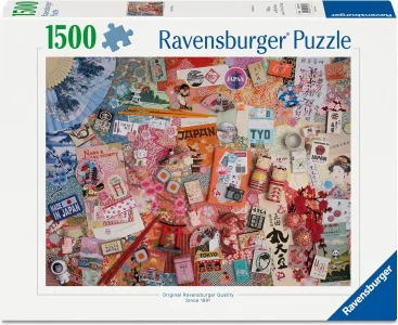 Puzzle Ravensburger 1500 dílků Cesta do Tokia