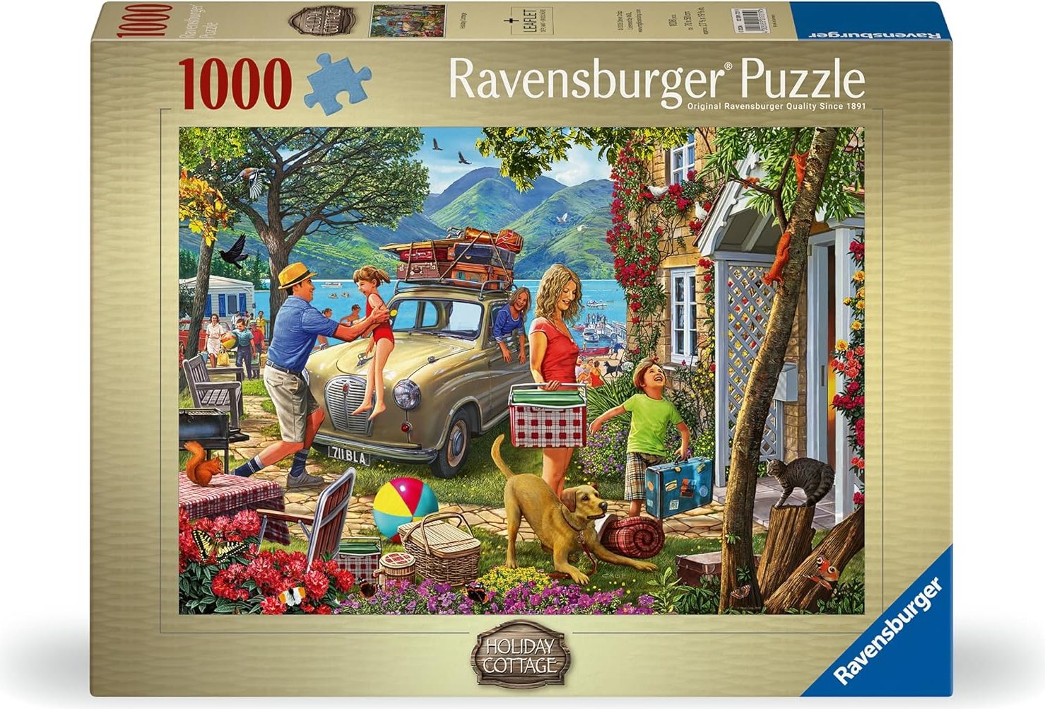 Puzzle Prázdninové útočiště 1000 dílků