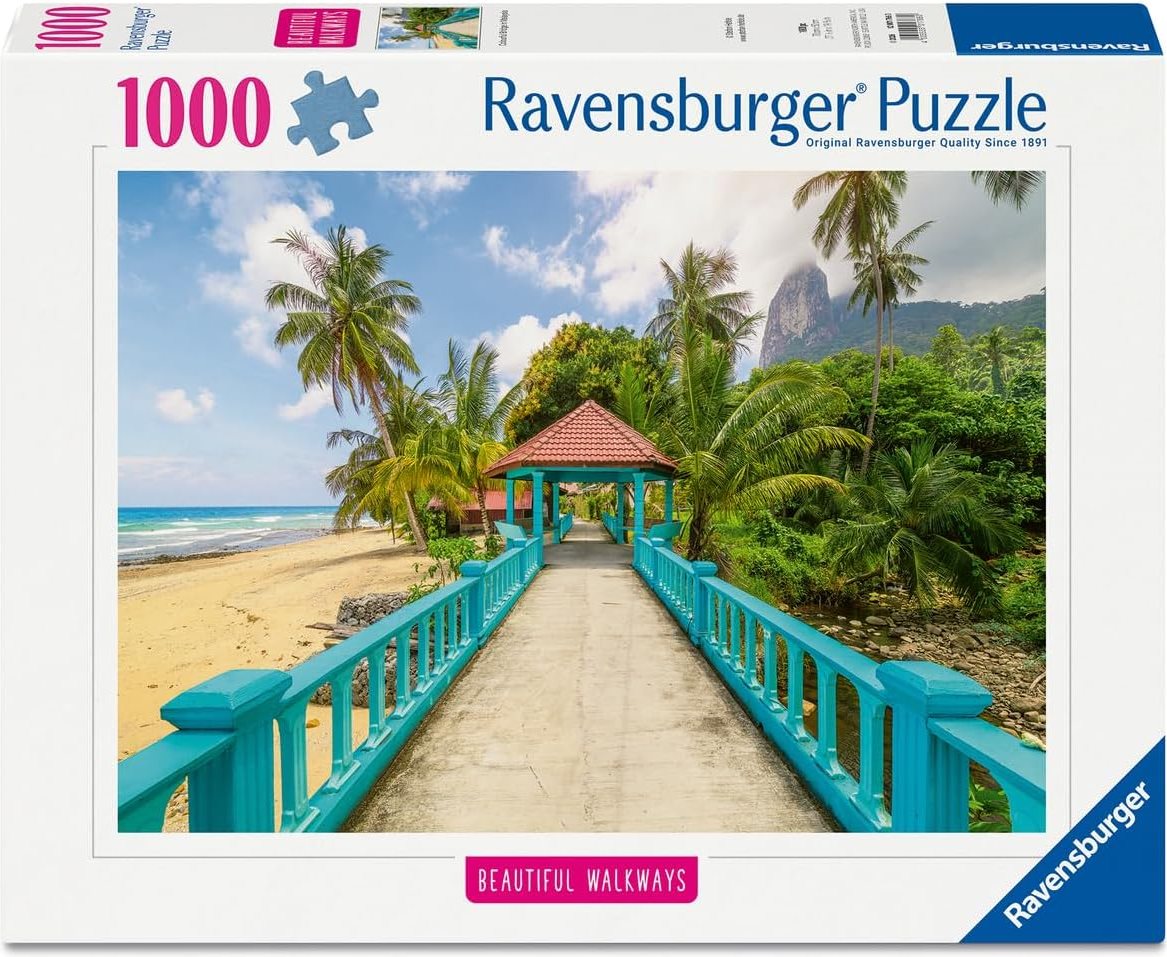 Ravensburger puzzle Malajský most snů 1000 dílků