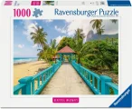 Puzzle Ravensburger 1000 dílků Krásné cestičky: Barevný most v Malajsii