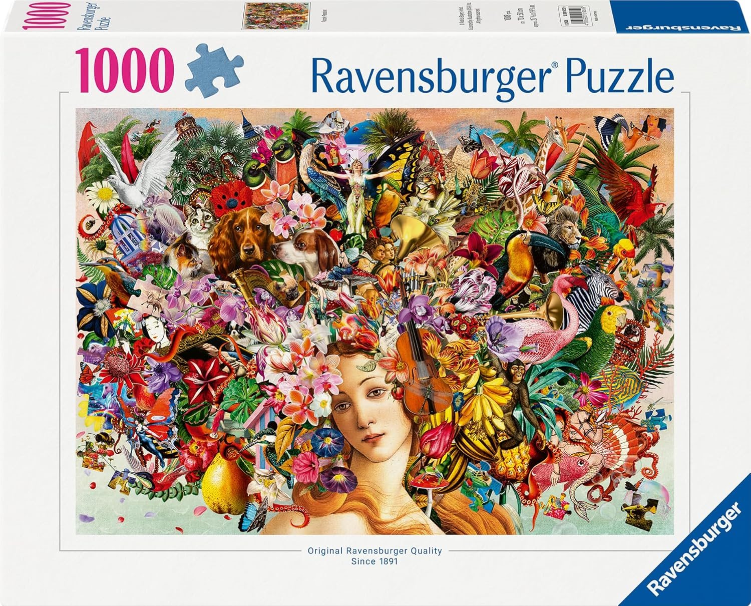 Ravensburger puzzle Myšlenková exploze 1000 dílků