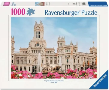 Puzzle Ravensburger 1000 dílků Palác Cibeles, Madrid