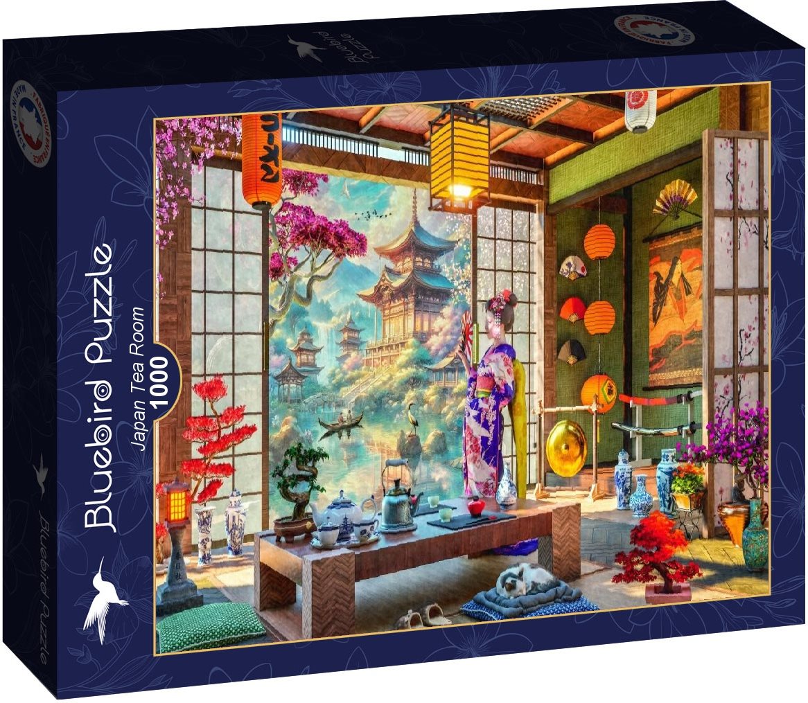 Puzzle BLUEBIRD 1000 dílků Japonská čajovna