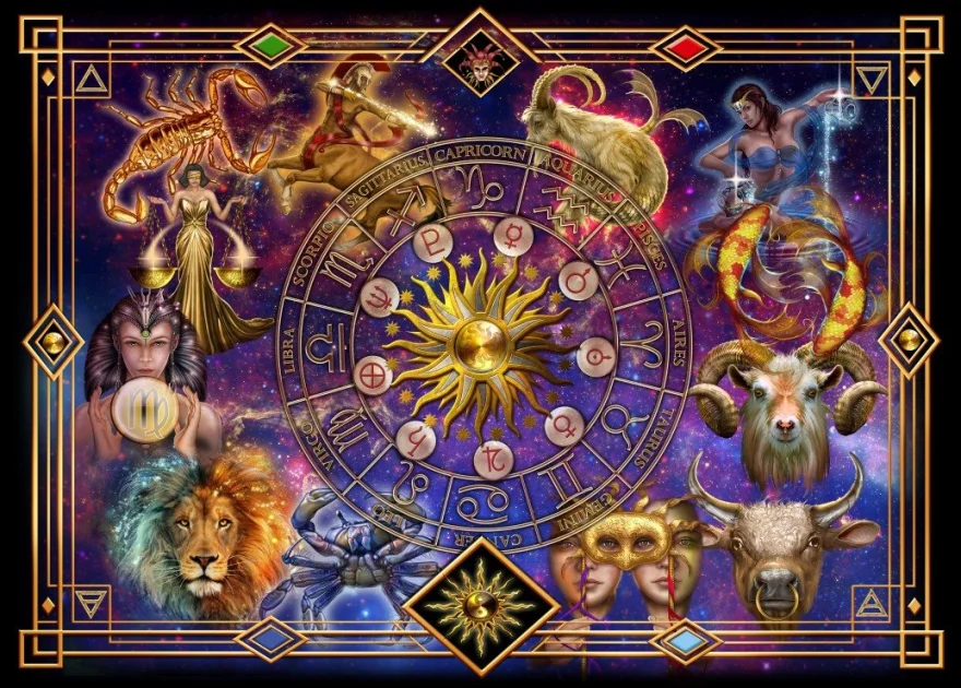 Puzzle BLUEBIRD 500 dílků Znamení zvěrokruhu