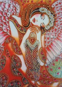 Diamantové malování Norimpex 40x30 cm Andělské snění 7D