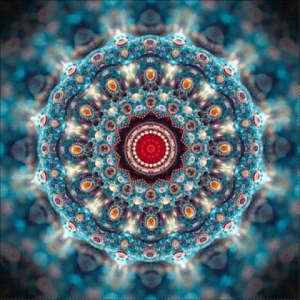 Diamantové malování Norimpex 30x30 cm Mystická mandala 7D