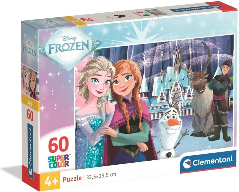 Puzzle pro děti Clementoni 60 dílků Ledové království: Přátelství