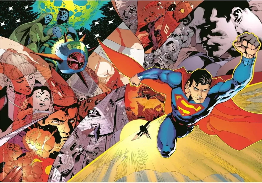 Puzzle pro děti Clementoni 104 dílků SUPER Superman: Být hrdinou