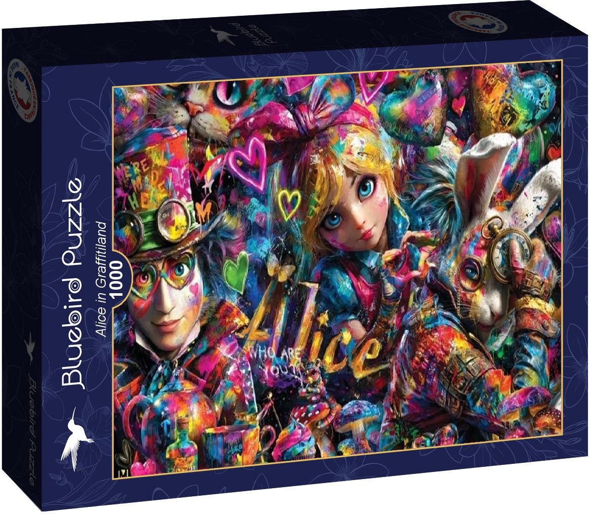 Puzzle BLUEBIRD 1000 dílků Alenka v říši divů