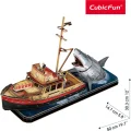 3D puzzle CubicFun  Megalodon - Útok žraloka 242 dílků