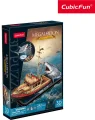 3D puzzle CubicFun  Megalodon - Útok žraloka 242 dílků