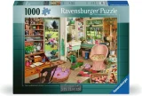 Puzzle Ravensburger 1000 dílků My Haven č. 8 - Zahradní domek