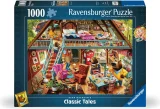 Puzzle Ravensburger 1000 dílků Přistižena! (Mášenka a tři medvědi)
