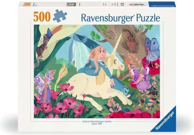 Puzzle Ravensburger 500 dílků Vílí magie