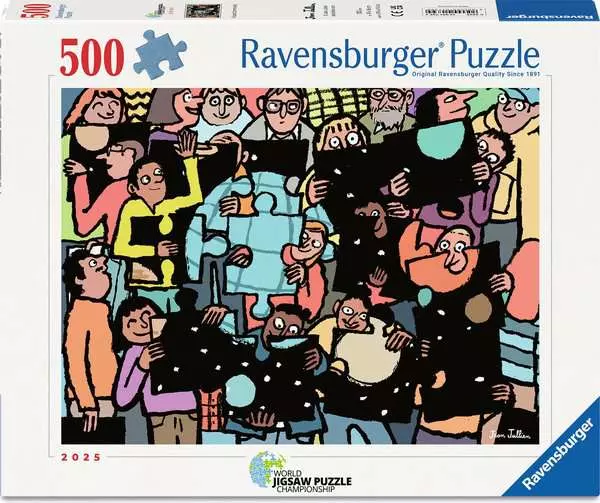 Puzzle Ravensburger 500 dílků Puzzle komunita