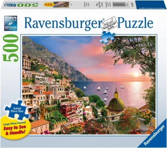 Puzzle Ravensburger 500 větších dílků Positano