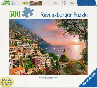 Puzzle Ravensburger 500 větších dílků Positano
