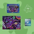 Svítící puzzle Ravensburger 200 XXL dílků Star Line: Vesmírné dobrodružství