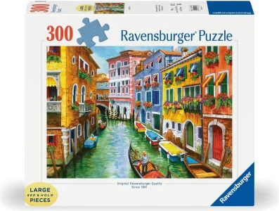 Puzzle Ravensburger 300 větších dílků Projížďka na gondole