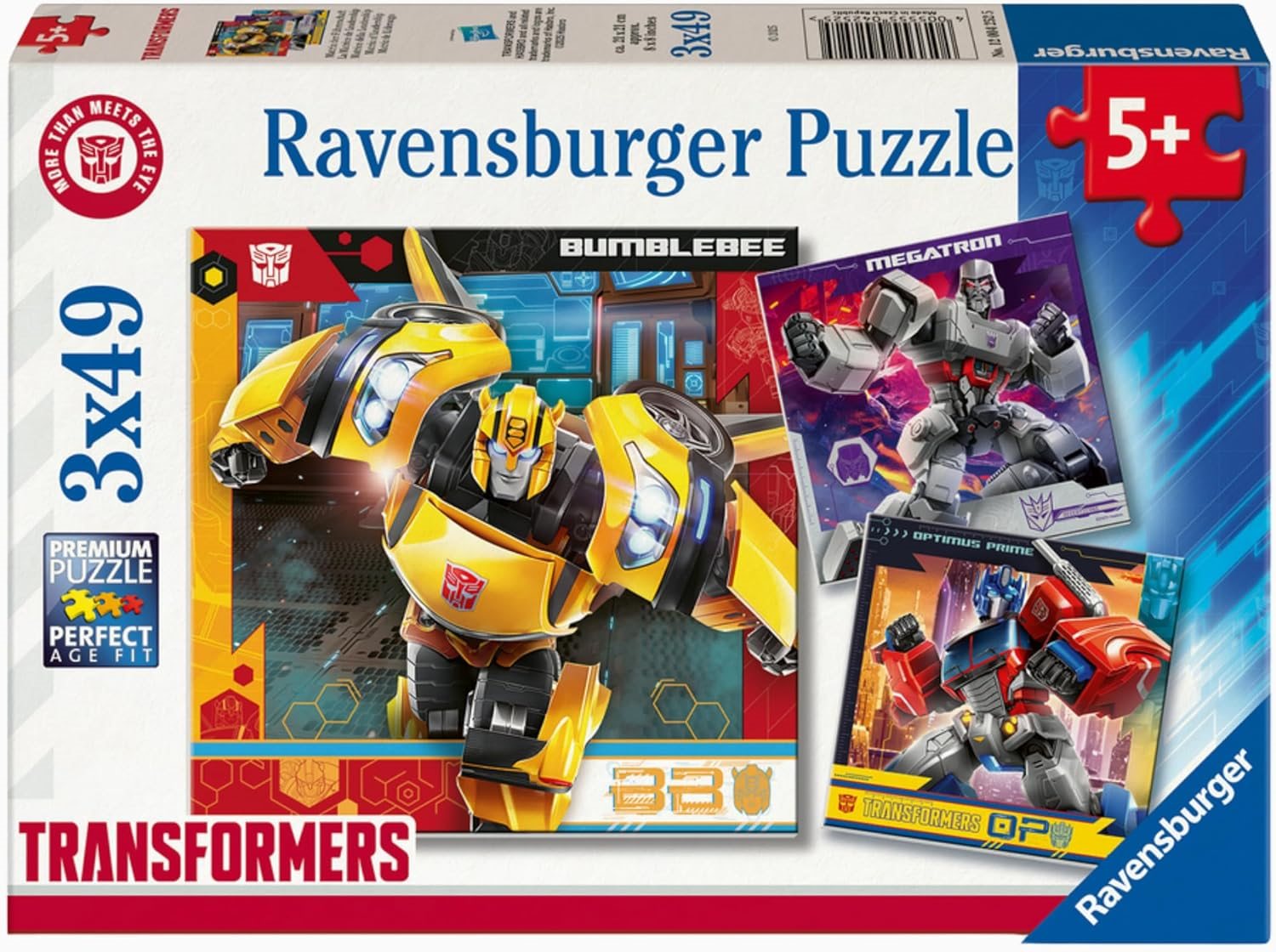 Ravensburger puzzle Transformers 3×49 dílků