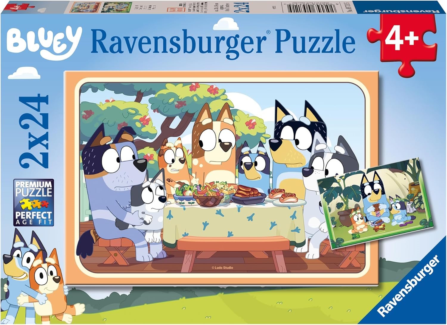 Ravensburger Bluey 2x24 dílků