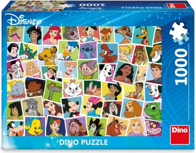Puzzle Dino 1000 dílků Disney fotky