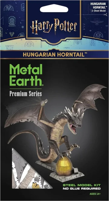 METAL EARTH  3D puzzle Premium Series - Harry Potter: Maďarský trnoocasý drak